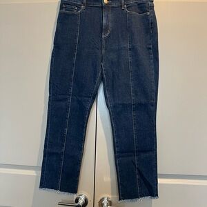 LOFT Outlet Dark Blue Denim Jeans